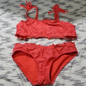 Cat & Jack Vibrant Red Swimwear